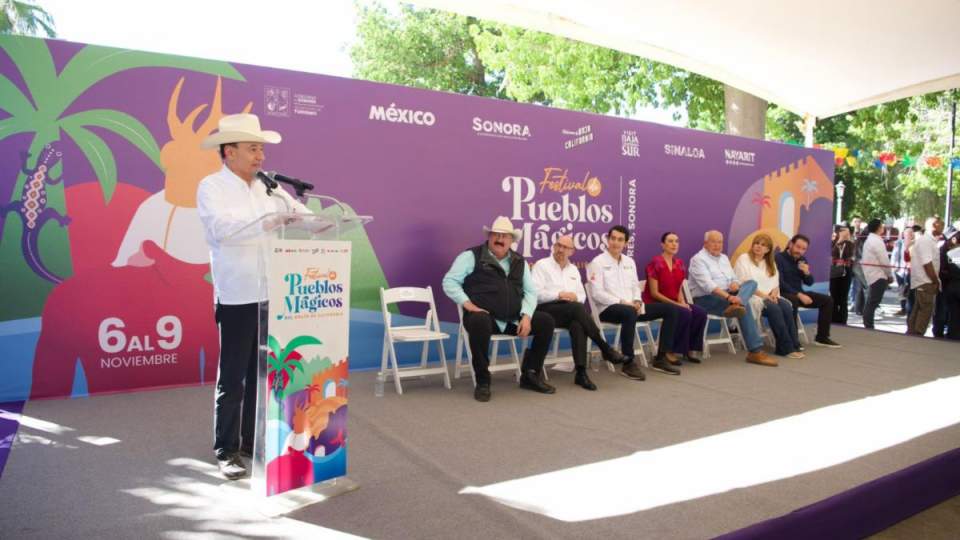 Celebra Gobernador Durazo cultura y tradición sonorense en el Festival de Pueblos Mágicos del Golfo de California